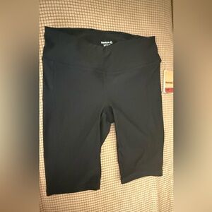 Reebok Women's Black Bike Shorts